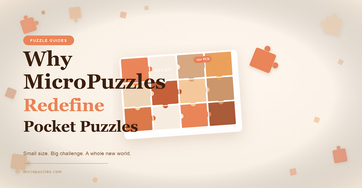 A 150-piece puzzle in a test tube sounds like a novelty. What it actually delivers — for commuters, travelers, and screen-weary adults — is something the puzzle world has quietly needed for years.
