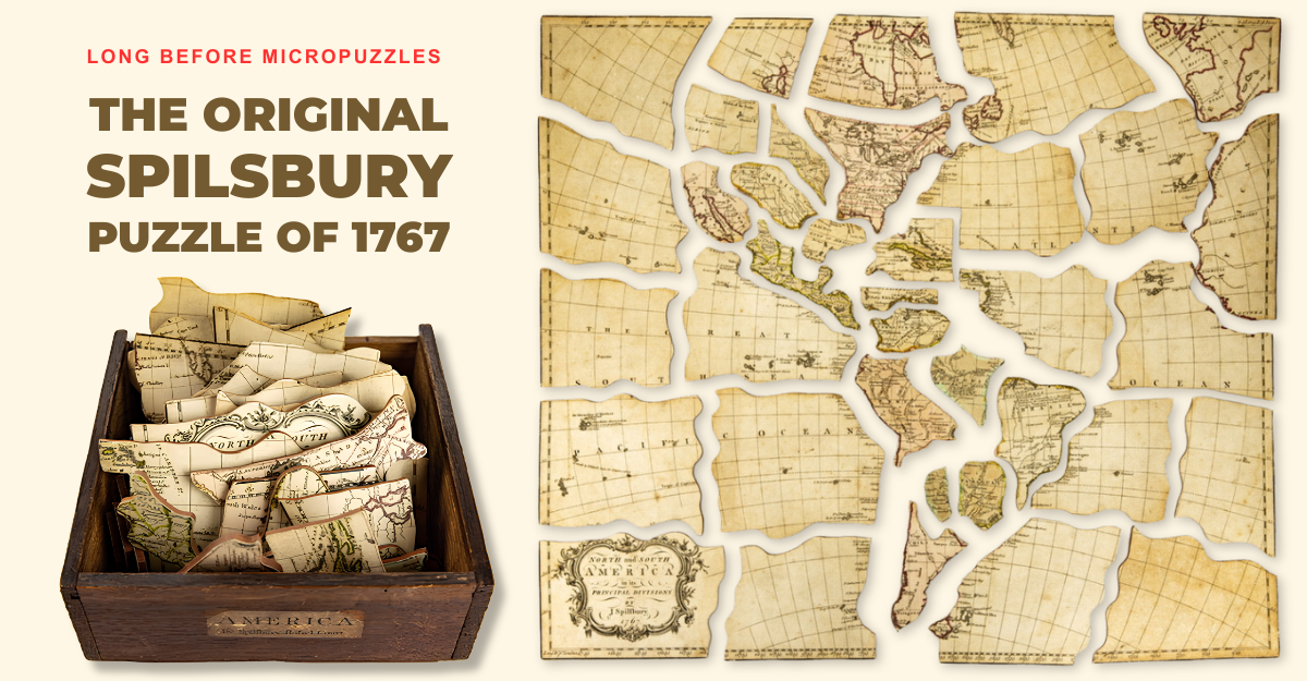 Long Before MicroPuzzles: The Original Spilsbury Puzzle of 1767