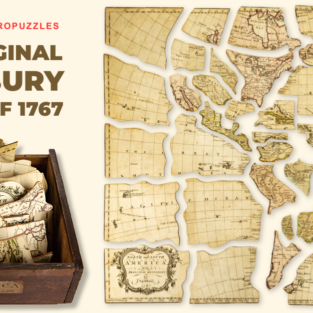 Long Before MicroPuzzles: The Original Spilsbury Puzzle of 1767