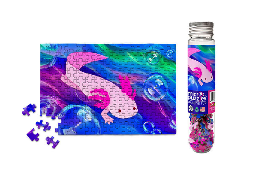 Microblocks Axolotal Axolotl — MicroPuzzles