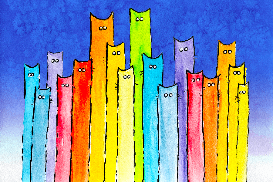 A Pride of Cats