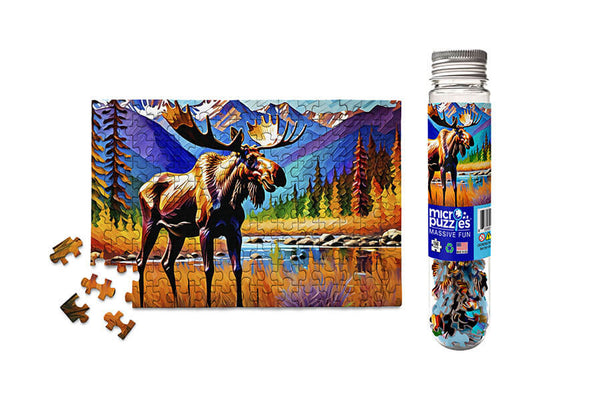 maorizuページ Colorful Moose — MicroPuzzles