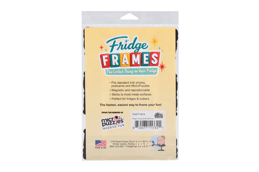 Fridge Frames - Gold Frame
