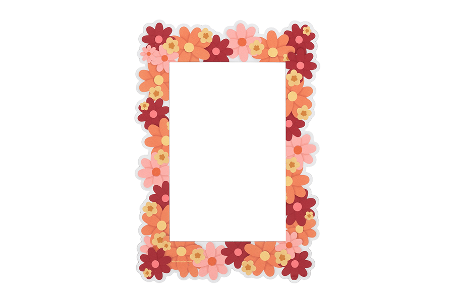 Fridge Frames - Flower Frame
