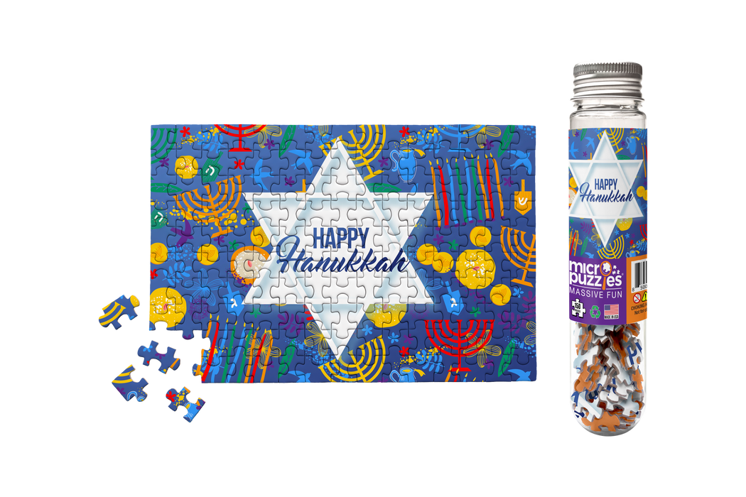 HANUKKAH COLLAGE Mini Jigsaw Puzzle