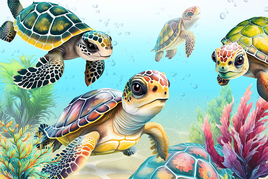 Flippin Awesome Sea Turtles - Marine Life