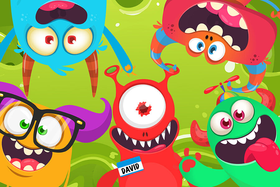 monsters and puzzles Monster Meet-up 80 Piece Mini jigsaw Puzzle Micro Puzzles