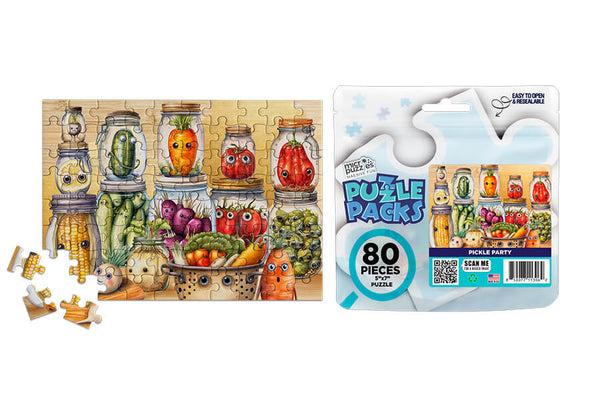 ほいっぷくりーむ  M〜L 30セット Puzzle Packs - Pickle Party — MicroPuzzles