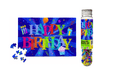 Birthday jigsaw puzzle mini micro test tube