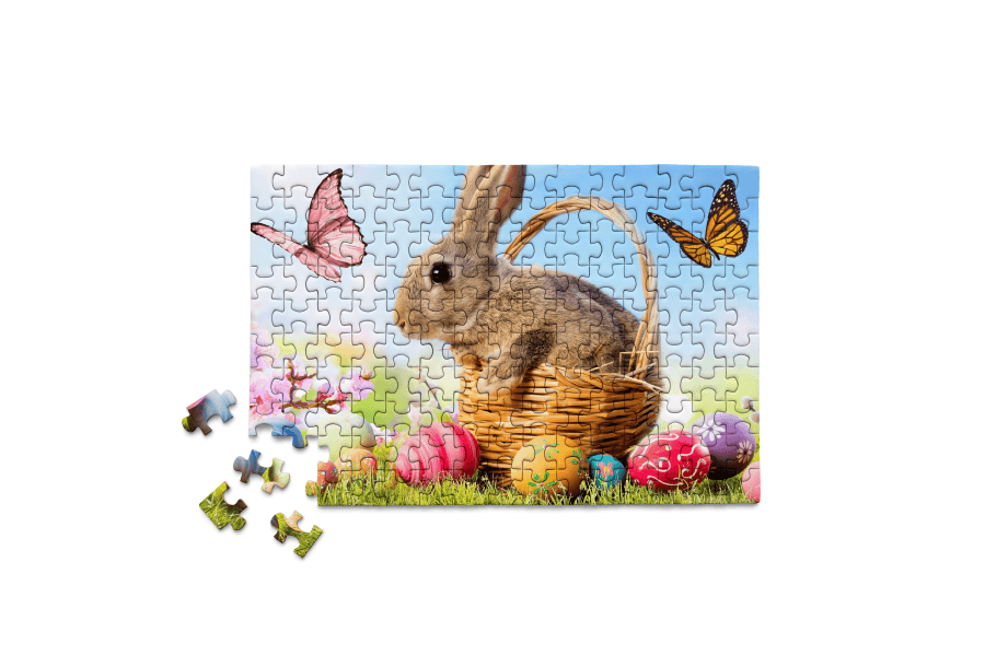 EASTER BUNNY - Mini Jigsaw Puzzle