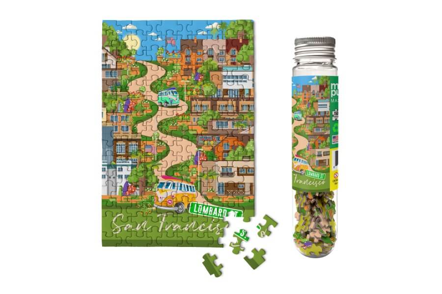 Ravensburger Lombard Street, San Francisco - puzzle of 1000 pieces