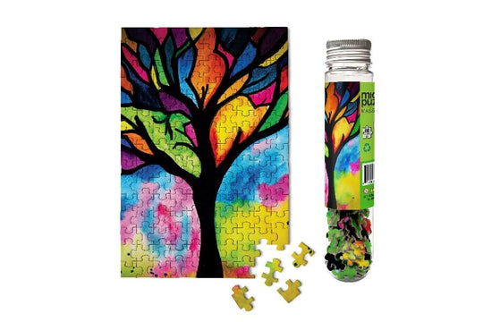 STAINED GLASS TREE – MicroPuzzles